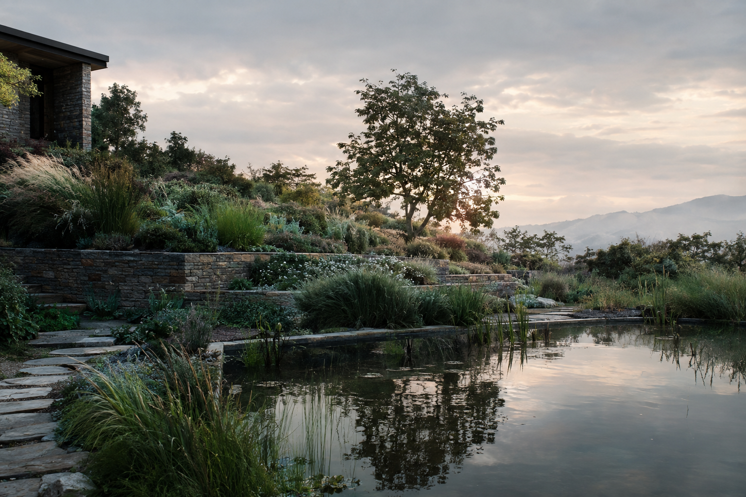 Example landscape visualisation